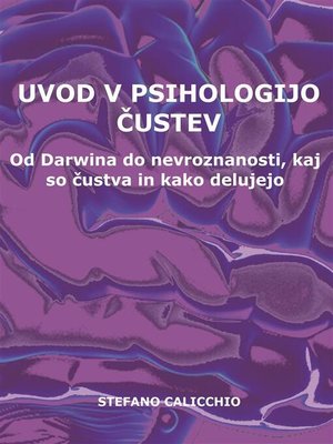 cover image of Uvod v psihologijo čustev